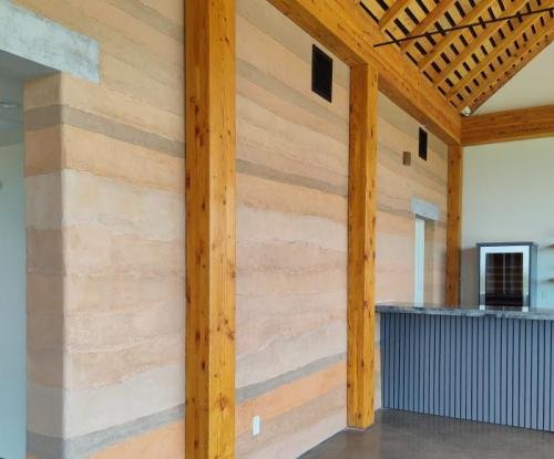 Rammed Earth Plaster