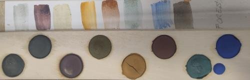 Forest Watercolor Palette